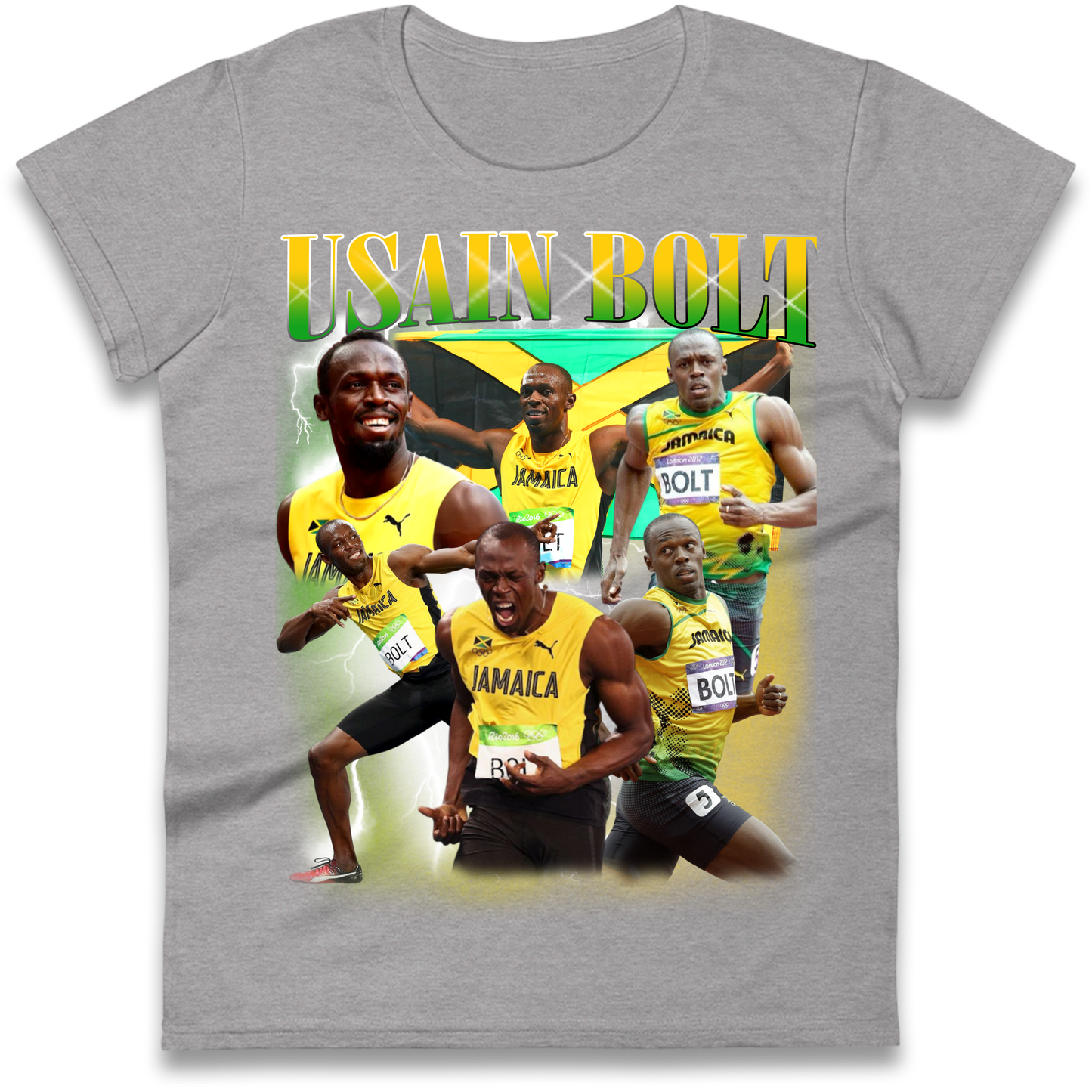 Usain Bolt Ladies Shirt