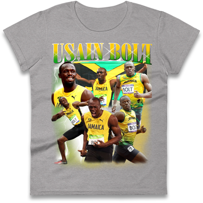 Usain Bolt Ladies Shirt