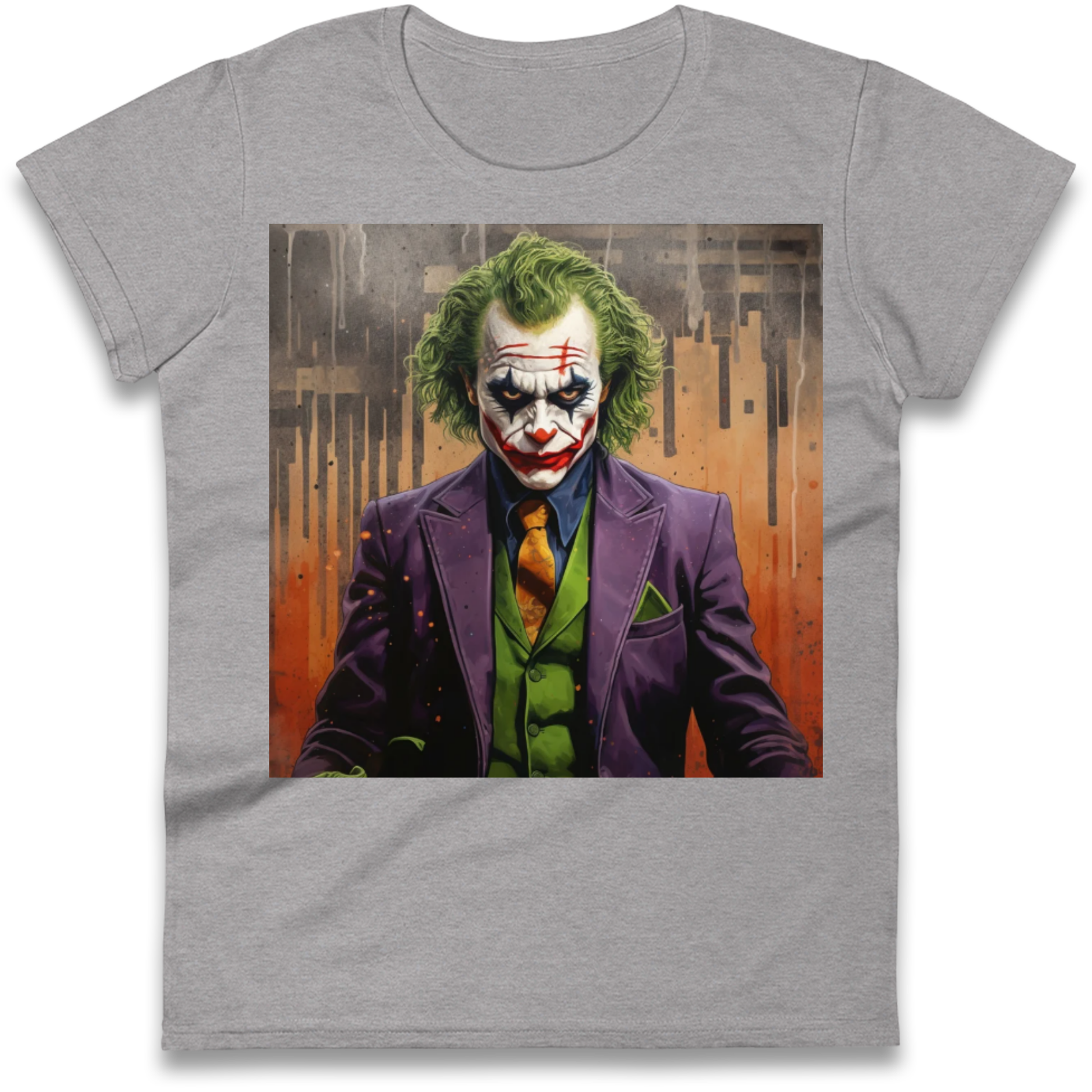 The Joker Painting Ladies Shirt