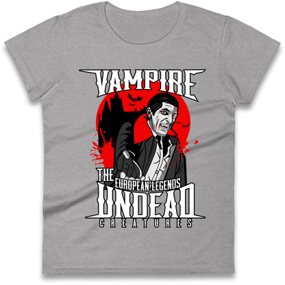 Vampire Undead Ladies Shirt