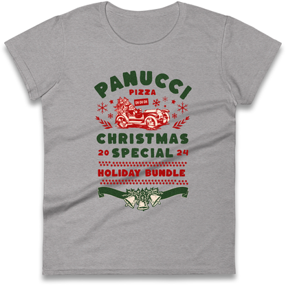 Panucci Pizza Christmas Special Christmas Ladies Shirt