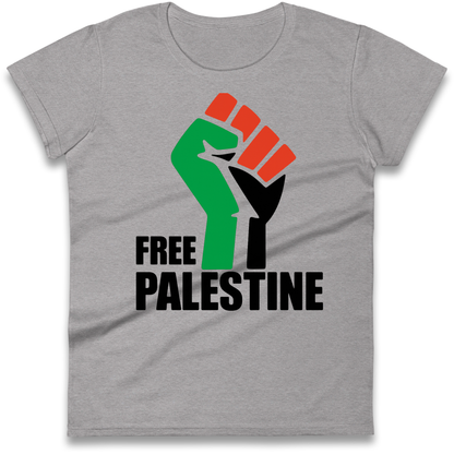 Free Palestine Ladies Shirt