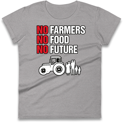 Farmers Agricultural Inheritance Tax Protest Ladies Shirt