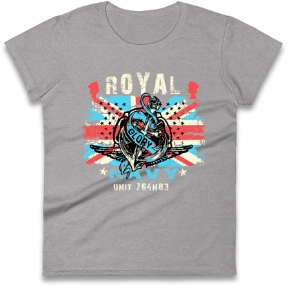 Royal Navy Glory Unit 764H83 Ladies Shirt