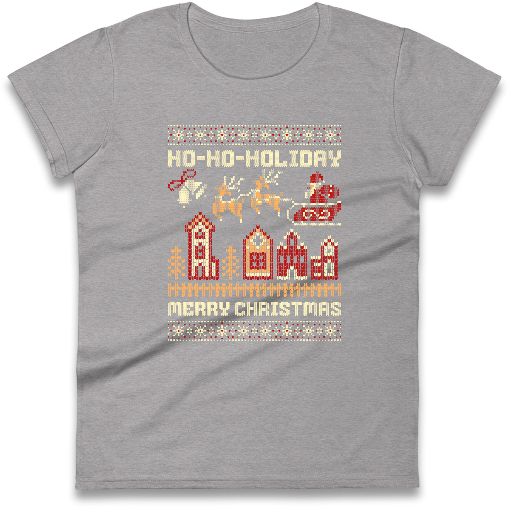 Have Yourself a HO HO HOLIDAY Christmas Ladies Shirt