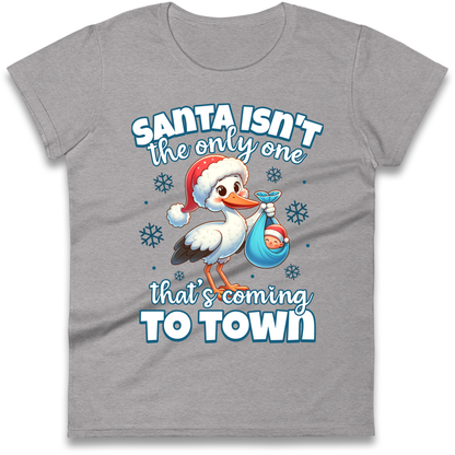 Santa isn't The Only One Thats Coming To Town Christmas Ladies Shirt