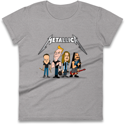 Metallica Cartoon Ladies Shirt