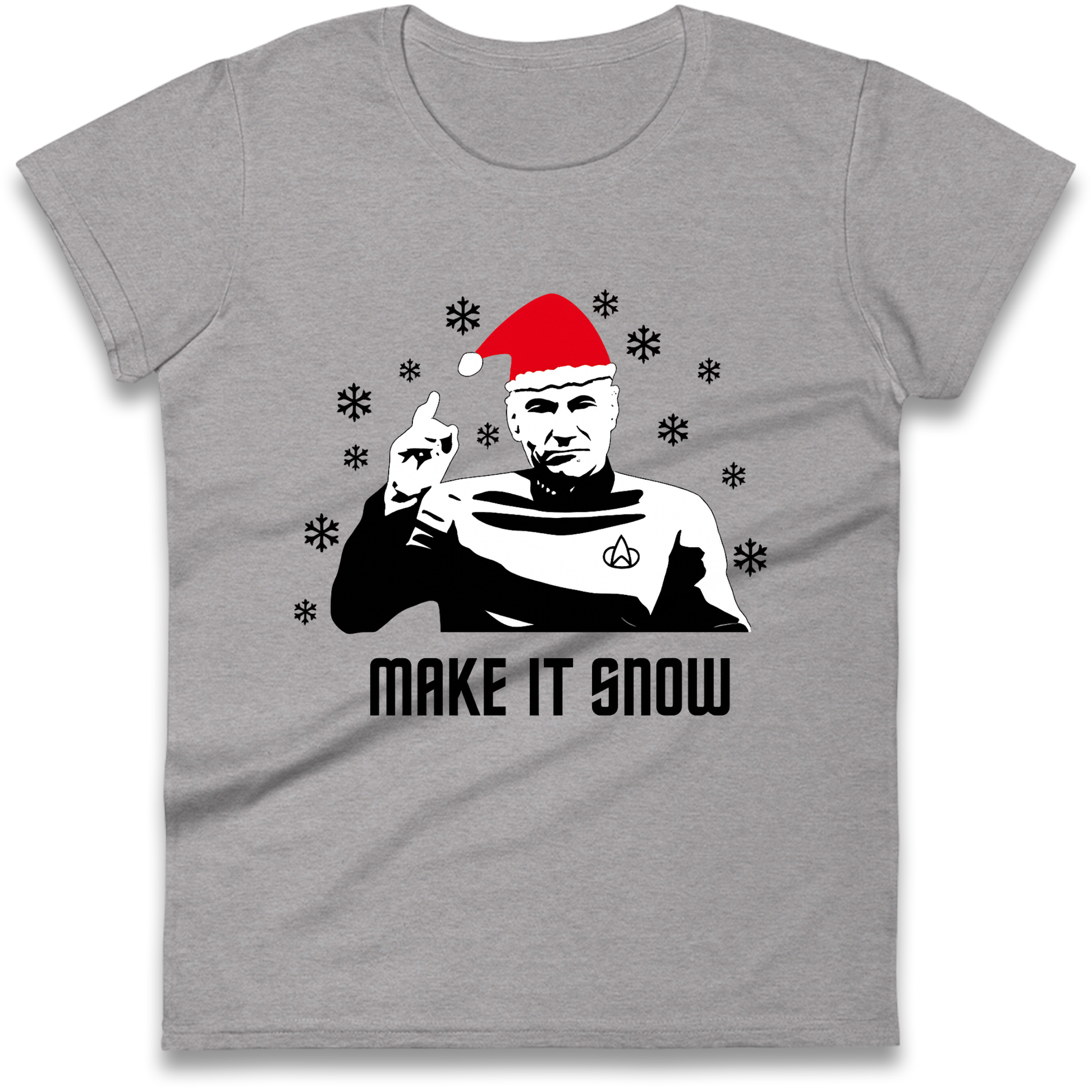 Make It Snow Ladies Shirt