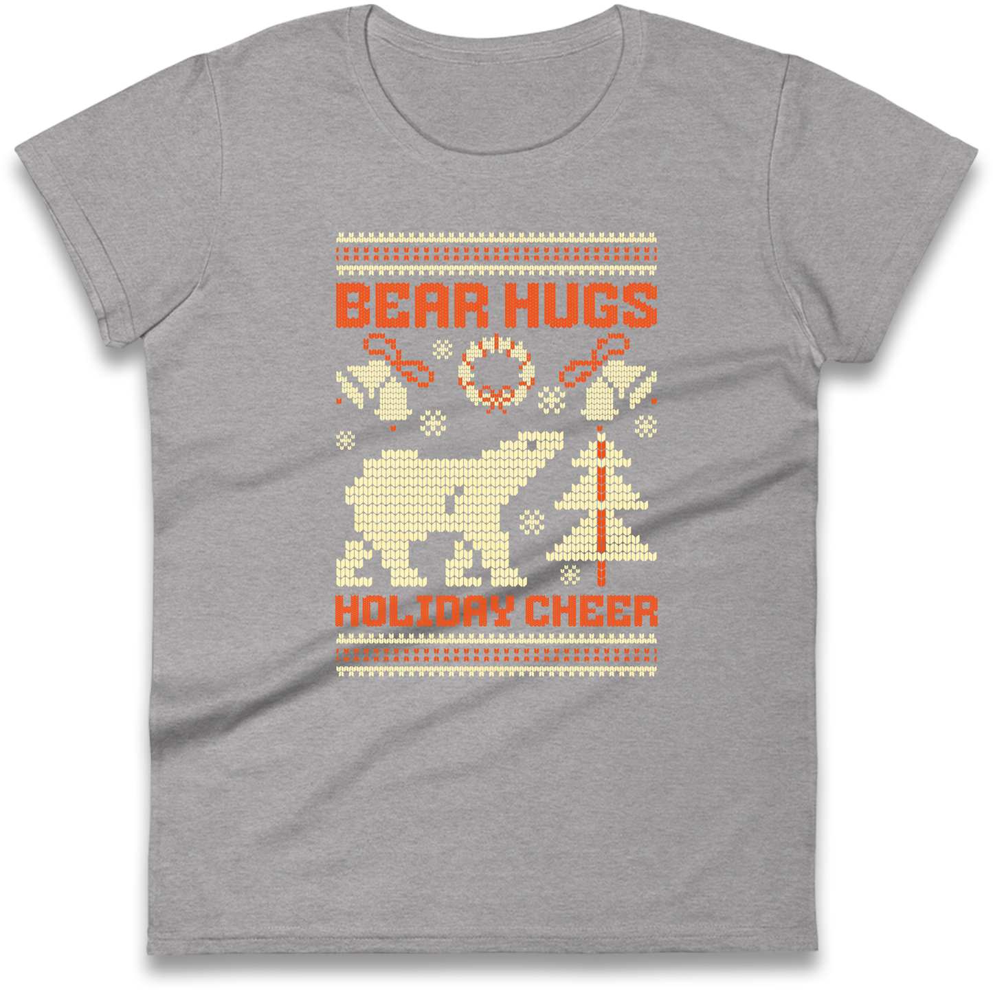 Bear Hugs Holiday Cheer Ladies Shirt