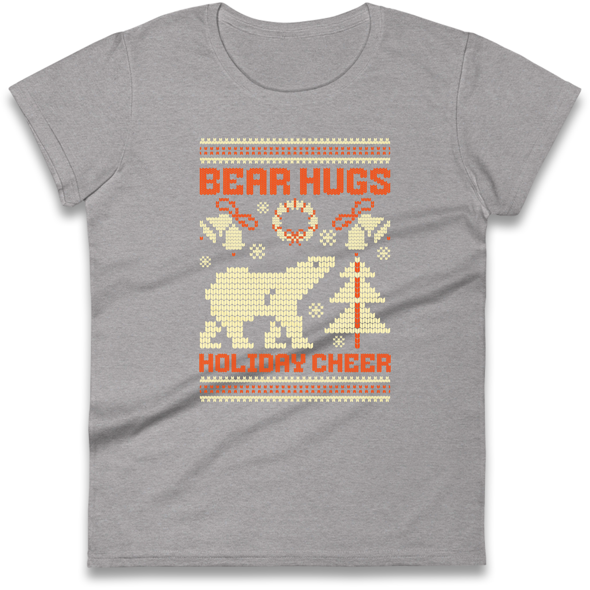 Bear Hugs Holiday Cheer Ladies Shirt