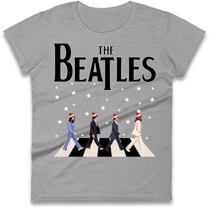 The Beatles Abbey Road Christmas Ladies Shirt