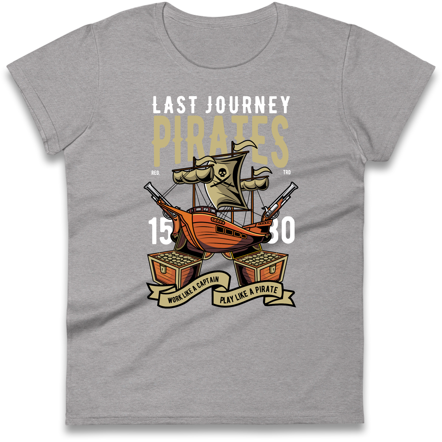 Last Journey Pirates Ladies Shirt