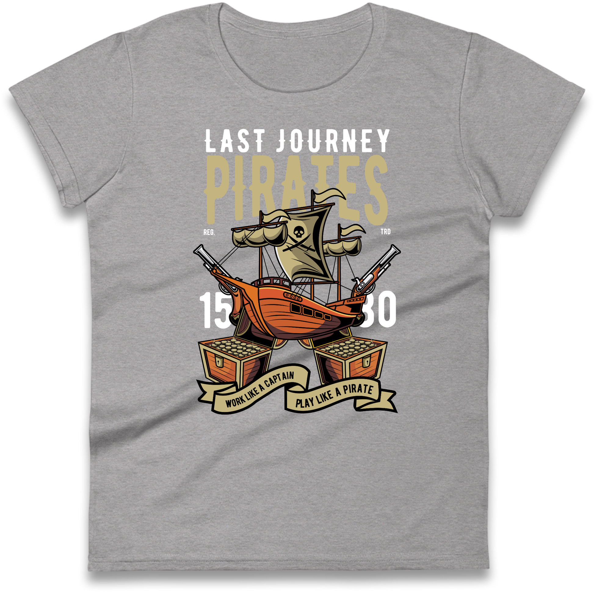 Last Journey Pirates Ladies Shirt