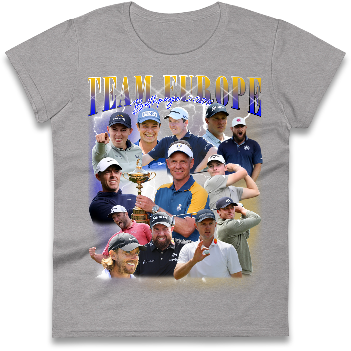Ryder Cup 2025 Team Europe Ladies Shirt
