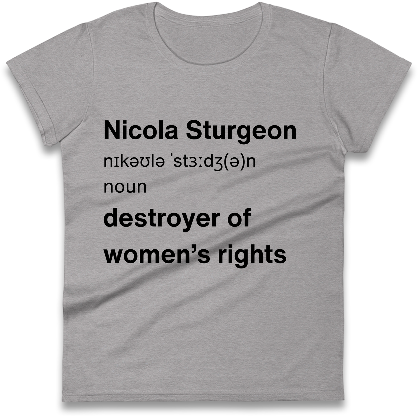 JK Rowling Nicola Sturgeon T Shirt Ladies Shirt