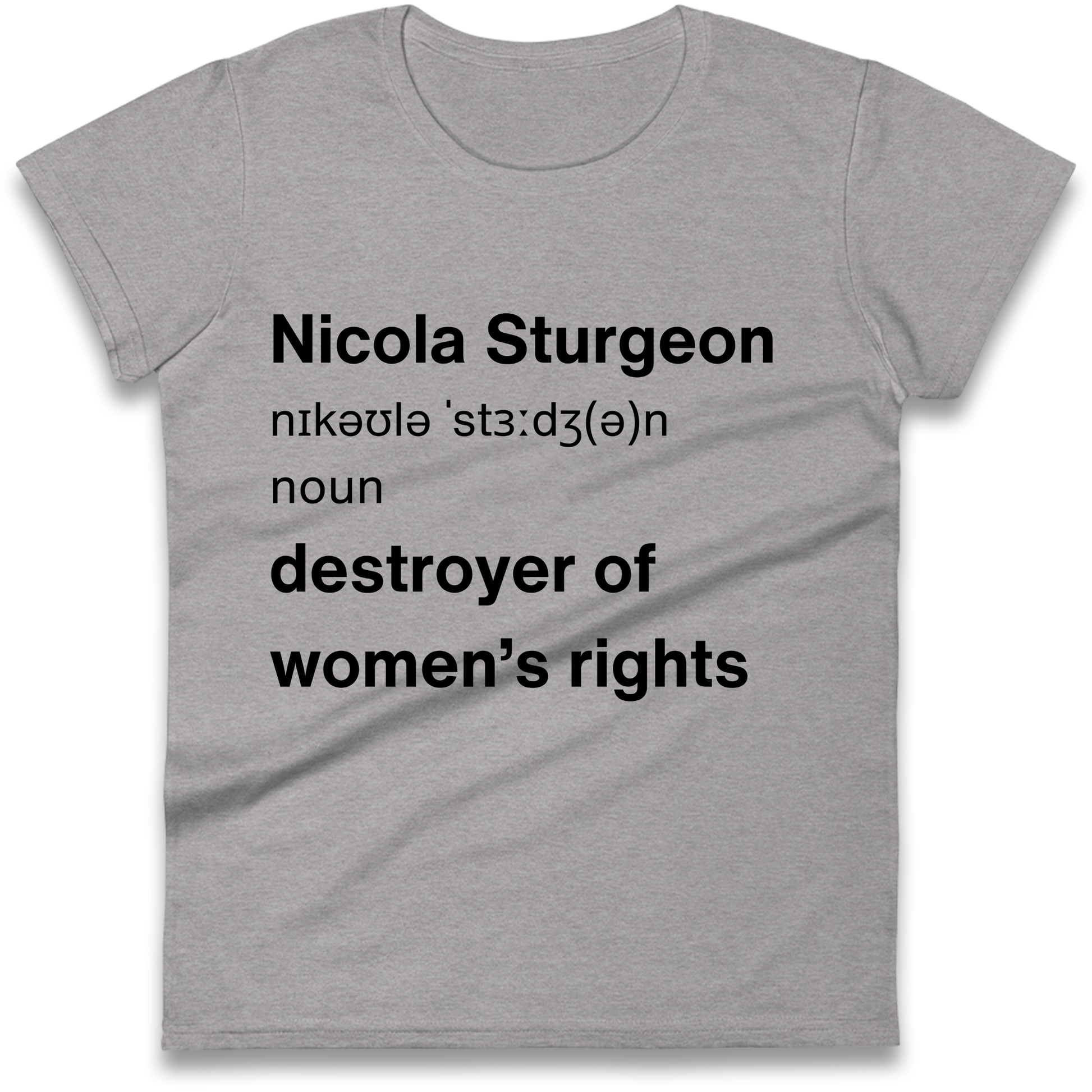 JK Rowling Nicola Sturgeon T Shirt Ladies Shirt