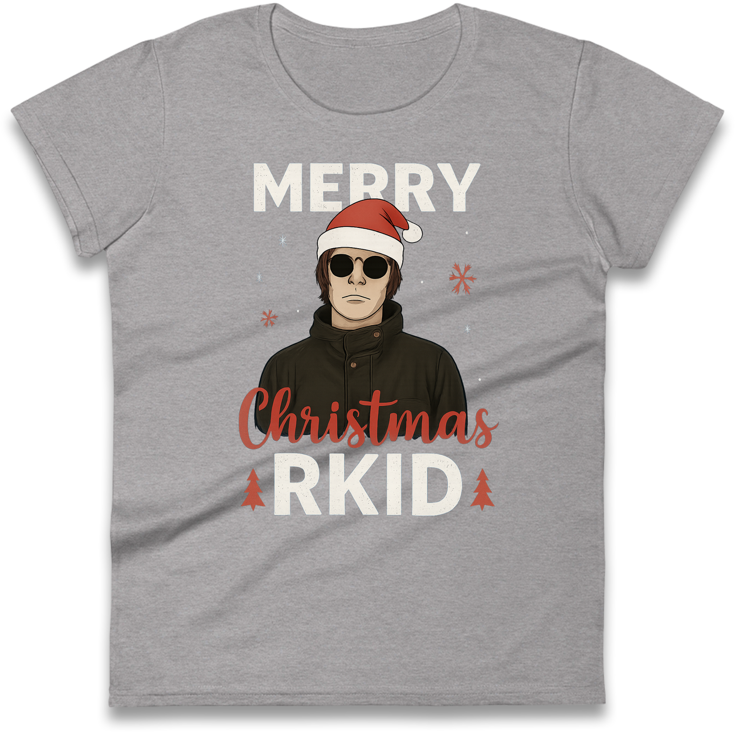 Merry Christmas RKID Ladies Shirt