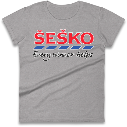 Benjamin Sesko Every Winner Helps Ladies Shirt