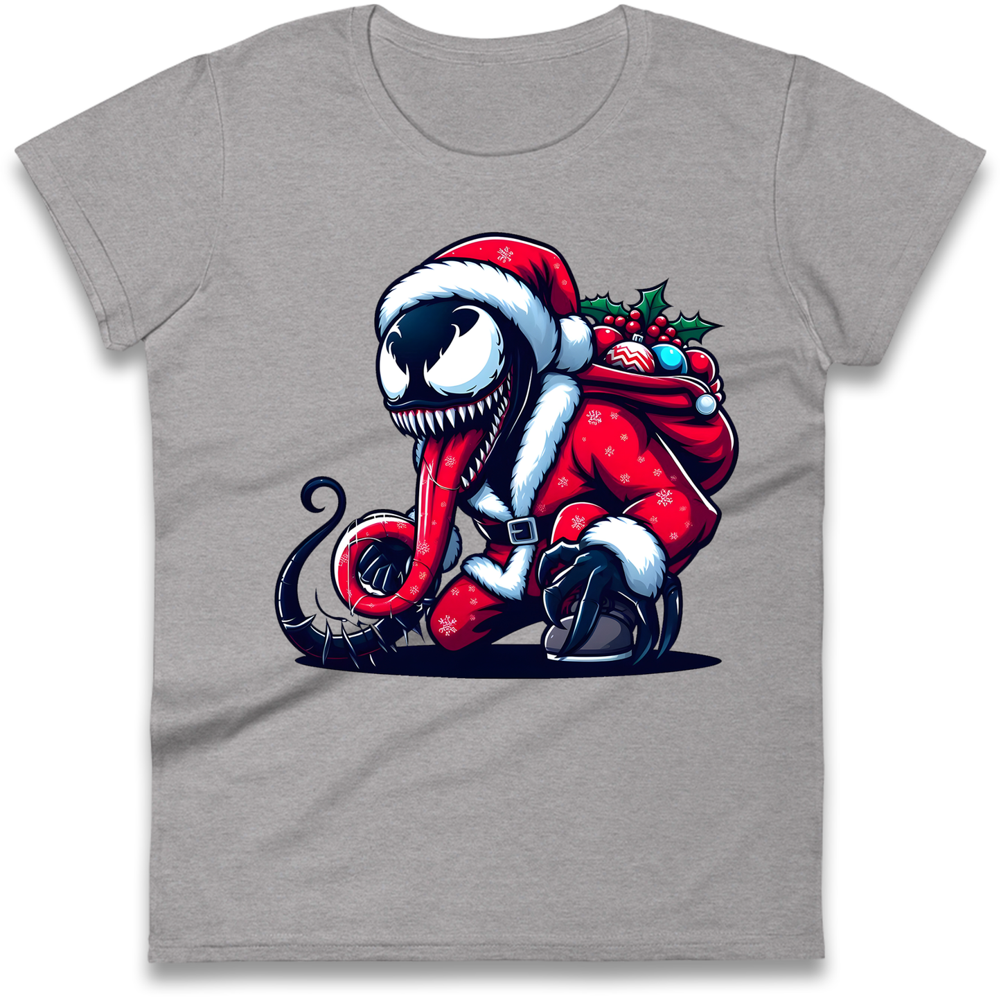 Venom Santa Ladies Shirt