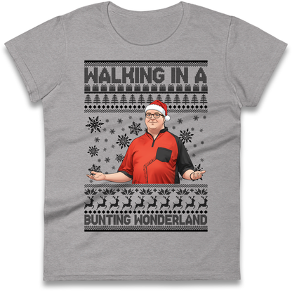 Bunting Wonderland Ladies Shirt