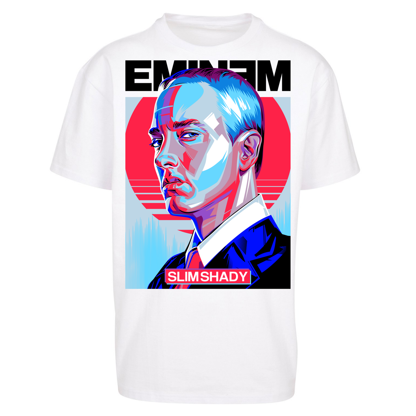 Slim Shady Oversized T Shirts