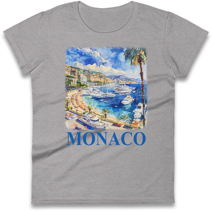 Monaco Painting Ladies Shirt