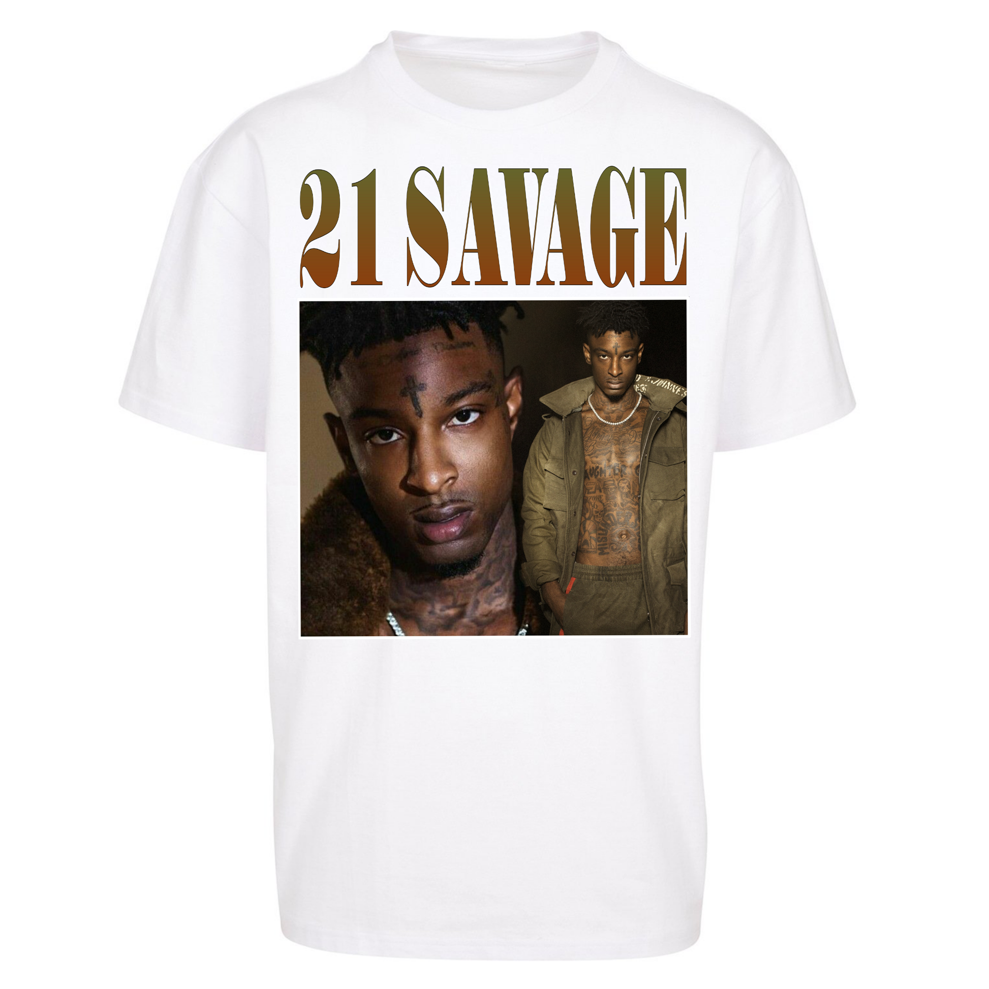 21 Savage Rapper Oversized T Shirt