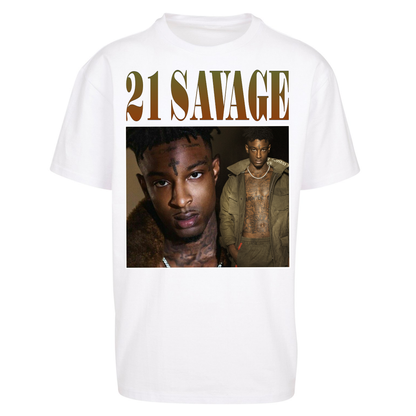 21 Savage Rapper Oversized T Shirt