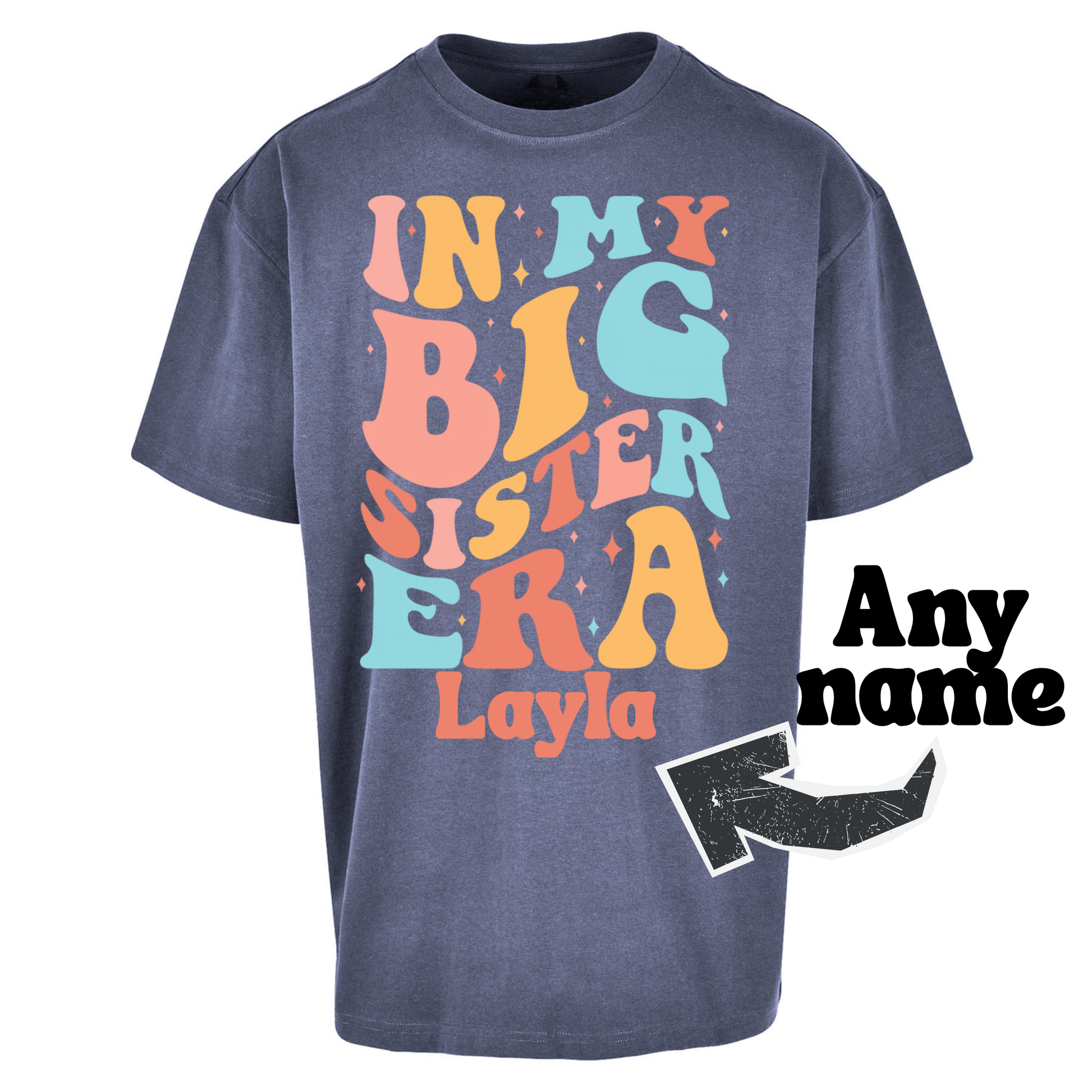 Big Sister Oversized T Shirt
