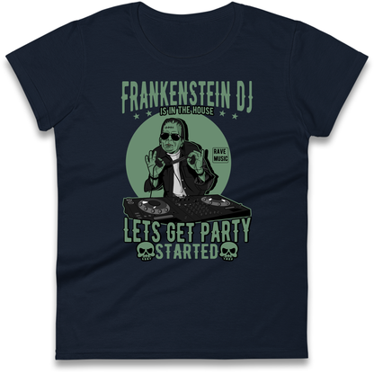 Frankenstein DJ Ladies Shirt