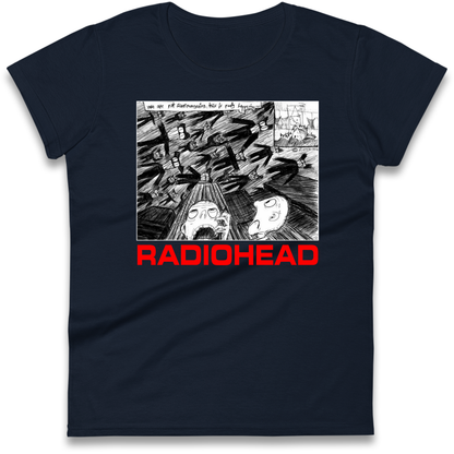 Radiohead We Are Not Screaming Ladies Shirt