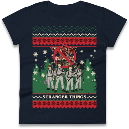 Stranger Things Demogorgon Christmas Ladies Shirt