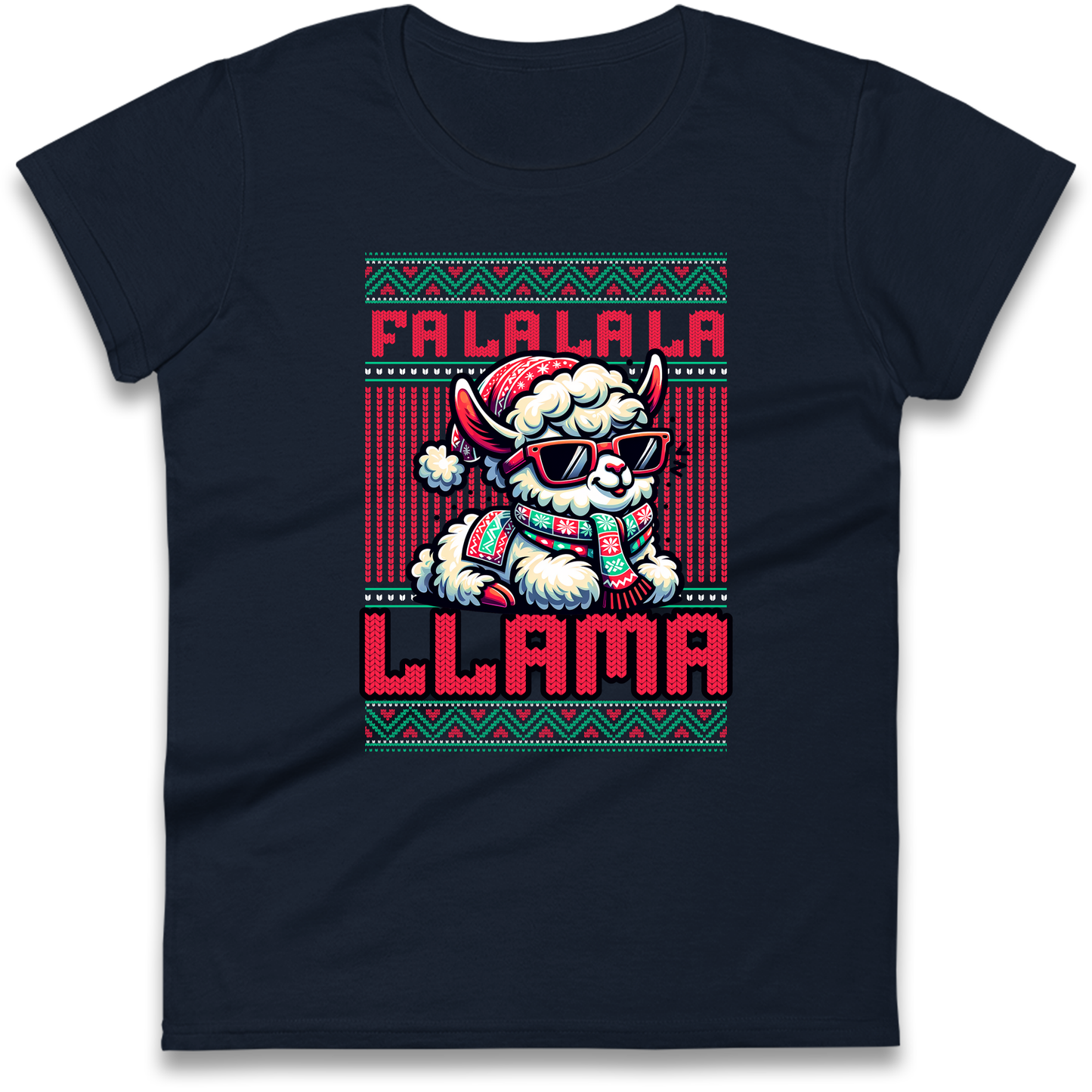 FA LA LA LA LLAMA Ladies Shirt