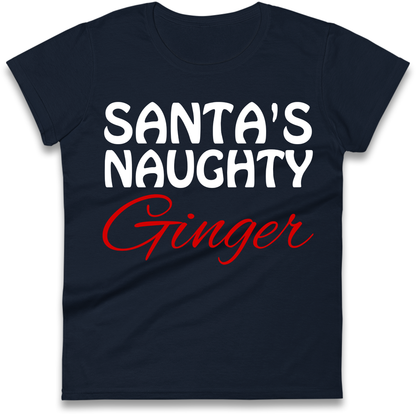 Naughty Ginger Ladies Shirt