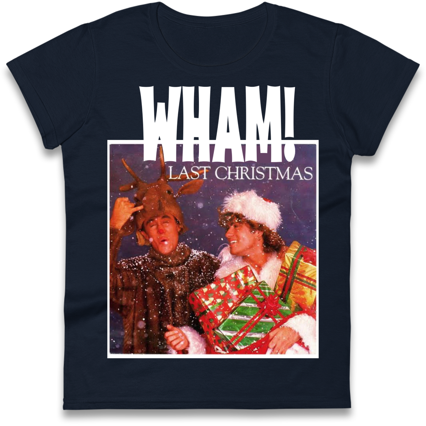 Wham Last Xmas Ladies Shirt 