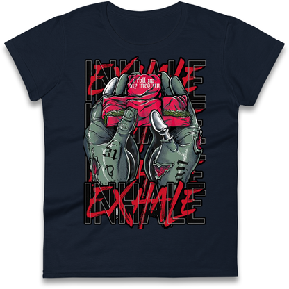 Inhale Exhale Ladies Shirt