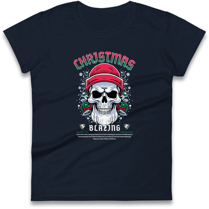 Christmas Blazing Ladies Shirt