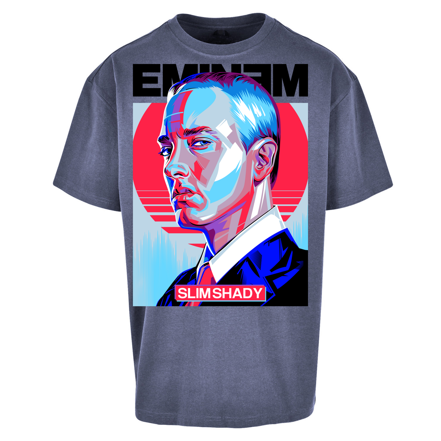 Slim Shady Oversized T Shirts