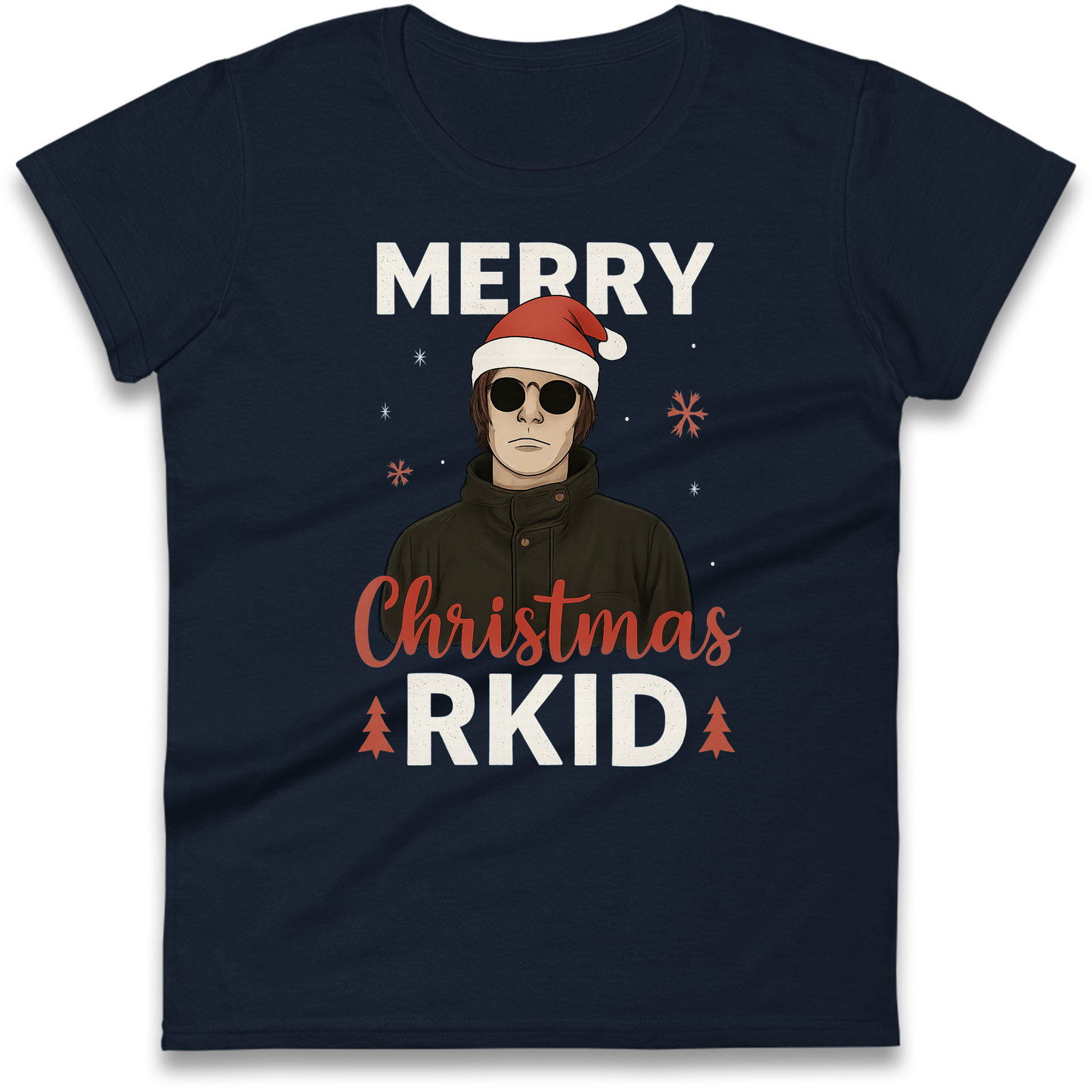 Merry Christmas RKID Ladies Shirt