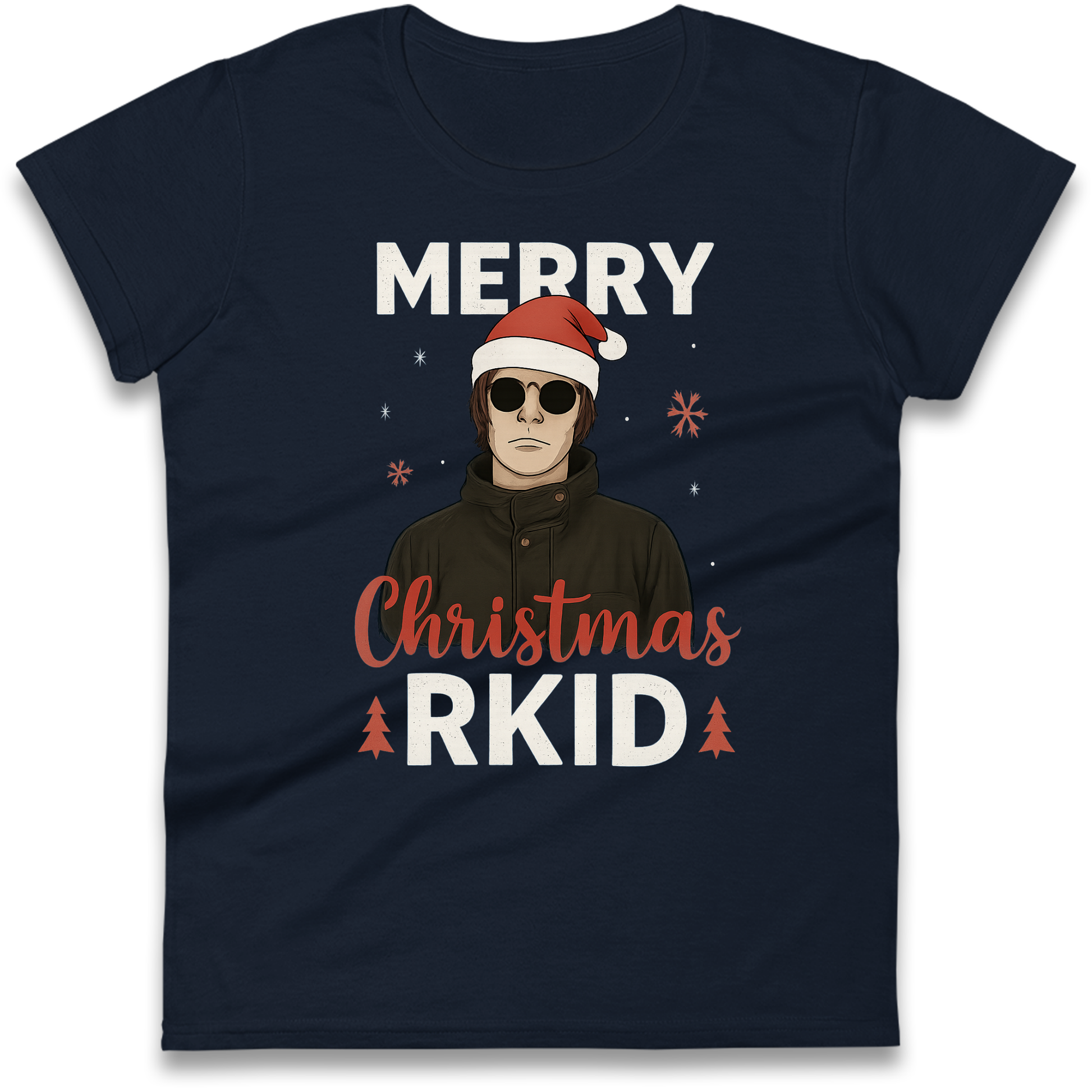 Merry Christmas RKID Ladies Shirt