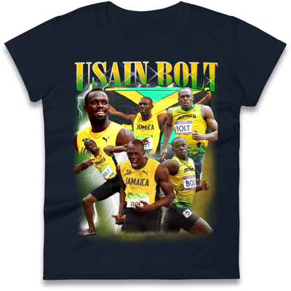 Usain Bolt Ladies Shirt