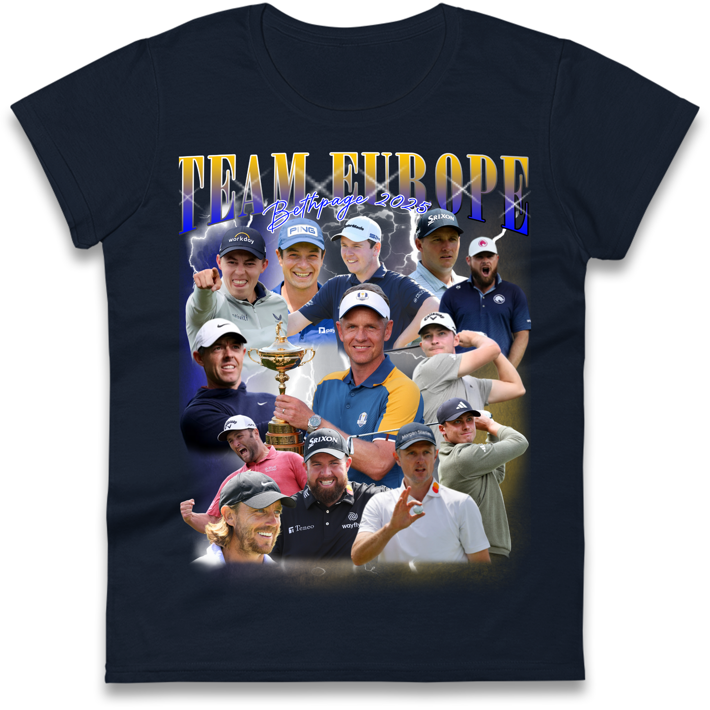 Ryder Cup 2025 Team Europe Ladies Shirt