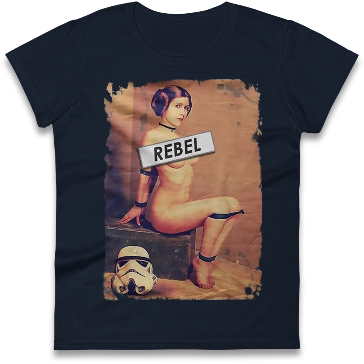 Princess Leia Rebel Ladies Shirt