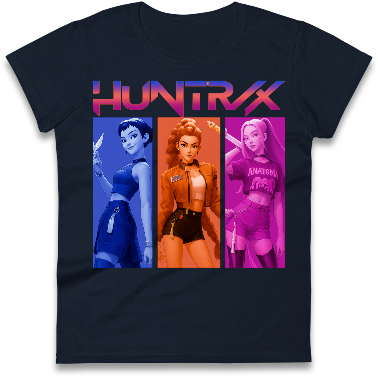 Kpop Demon Hunters Huntrix Ladies Shirt