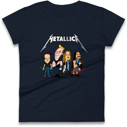 Metallica Cartoon Ladies Shirt