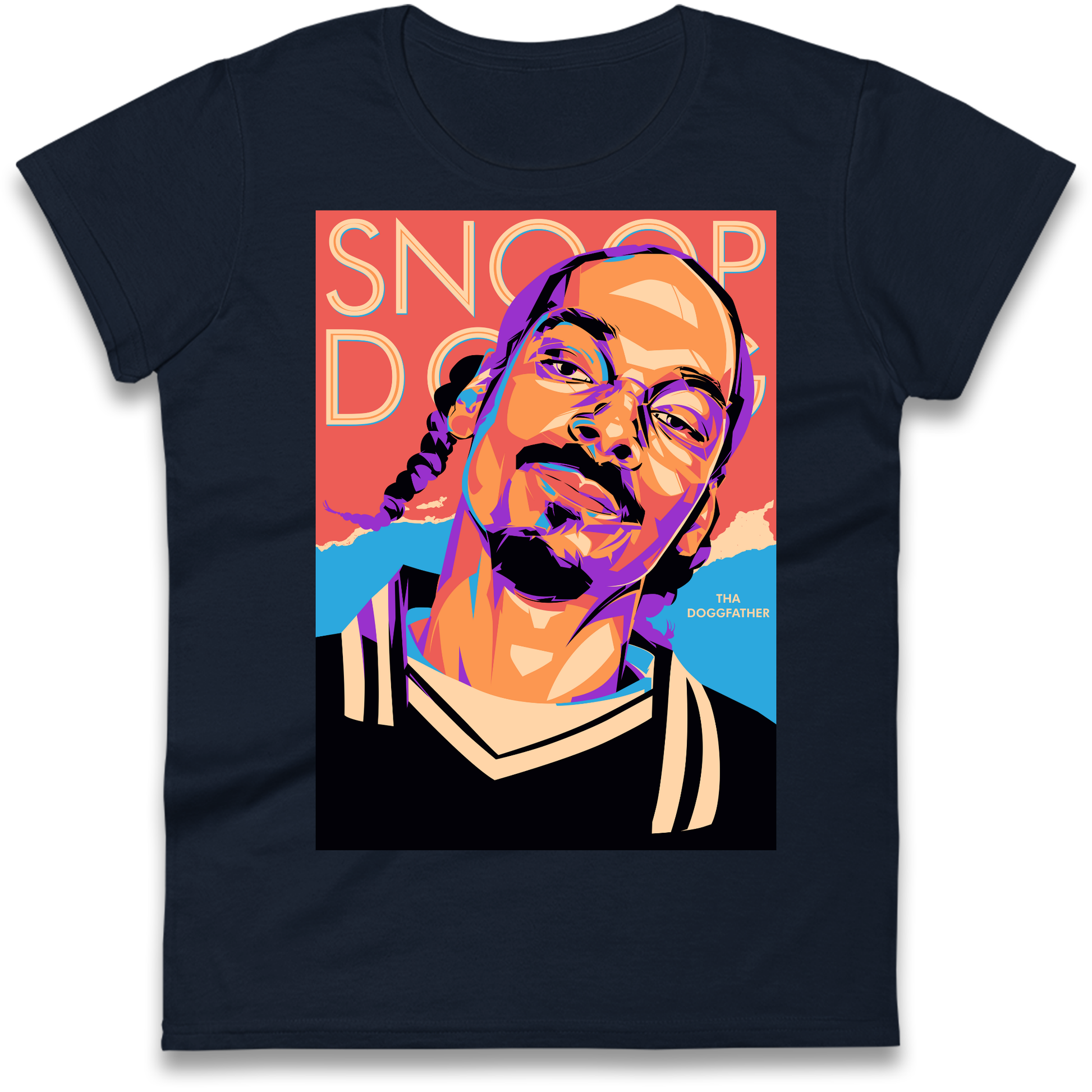 Snoop Dogg Tha Doggfather Ladies Shirt