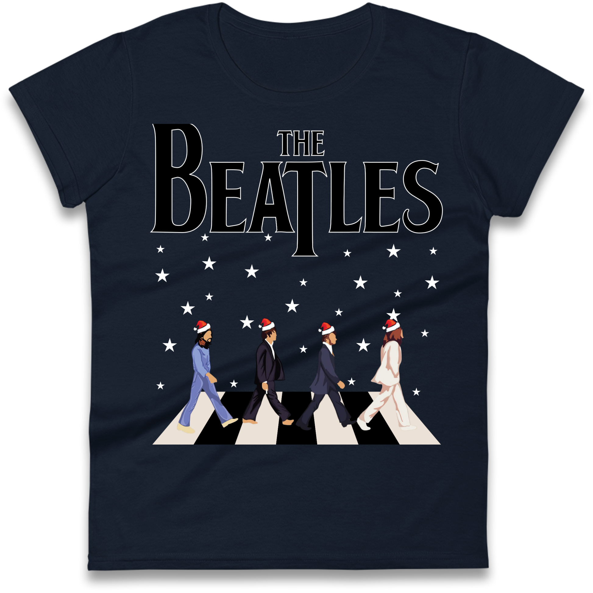 The Beatles Abbey Road Christmas Ladies Shirt