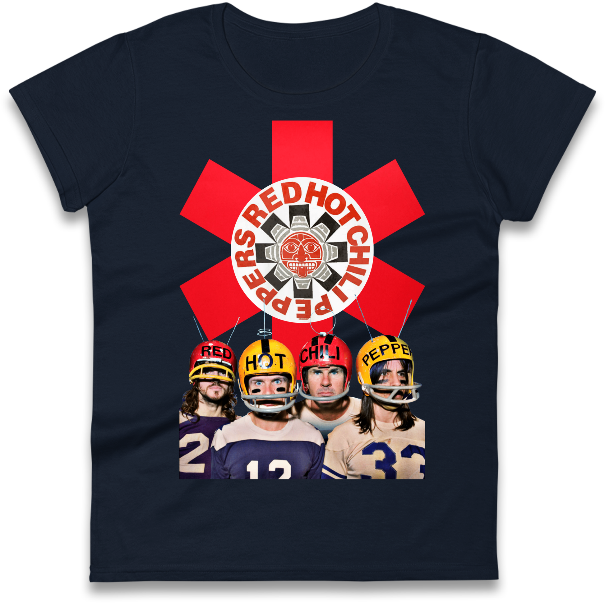 Red Hot Chilli Peppers American Football Ladies Shirt