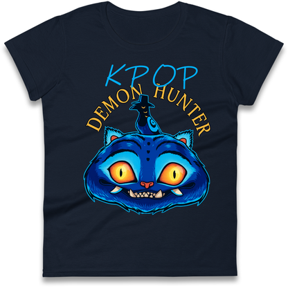 Kpop Demon Hunter Derpy Tiger Ladies Shirt