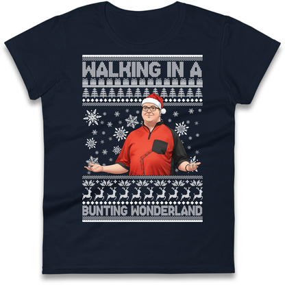 Bunting Wonderland Ladies Shirt
